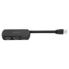 Targus ACH114EU saskarnes centrmezgls USB 2.0 480 Mbit/s Melns