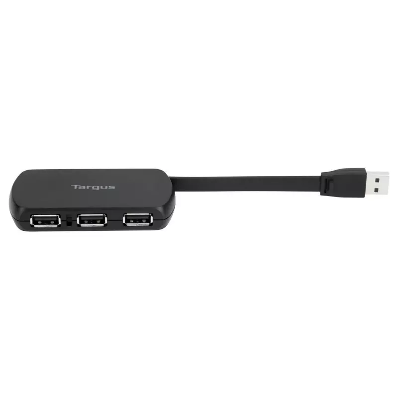 Targus ACH114EU saskarnes centrmezgls USB 2.0 480 Mbit/s Melns