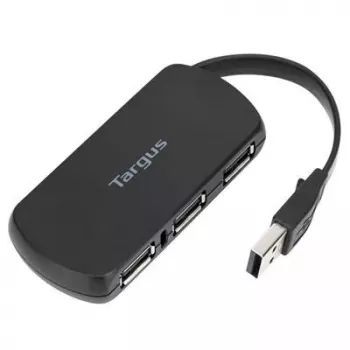Targus ACH114EU saskarnes centrmezgls USB 2.0 480 Mbit/s Melns