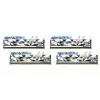DIMM 64 GB DDR4-3600 (4x 16 GB) Quad-Kit, Arbeitsspeicher silber, F4-3600C16Q-64GTESC, Trident Z Royal Elite, INTEL XMP