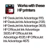 HP 652 Melns Oriģināls Ink Advantage kasetne