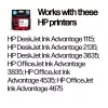 HP 652 Tri-color Oriģināls Ink Advantage kasetne, ciāna, fuksīna, dzeltena, 1 gab., 200 lapas