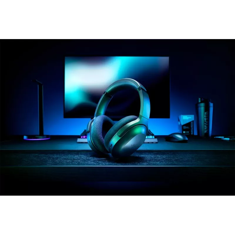 RAZER Headset Barracuda - Stereo - Wired & Wireless - Melns