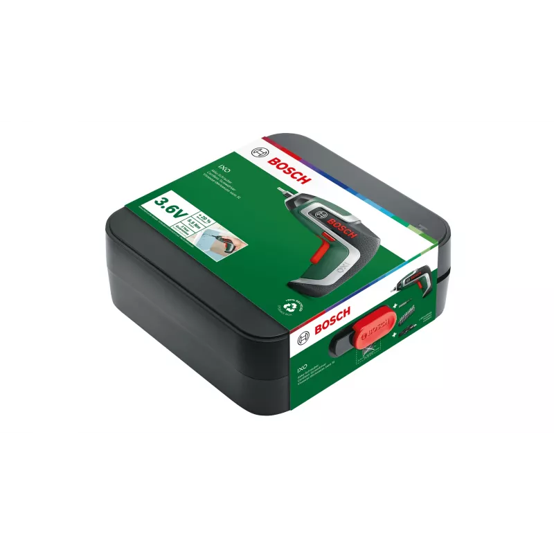 Bosch 0 603 9E0 000 akumulatora skrūvgriezis, 235 RPM, 3.6V, 2Ah