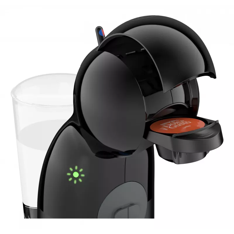 Espresso automāts KRUPS Piccolo XS KP1A3B, 0,8 L ūdens tvertne, Dolce Gusto kapsulas, 1600 W, darba virsmai, melns