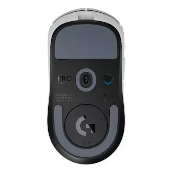 pele Logitech PRO X SUPERLIGHT 2 balta 2.4GHz