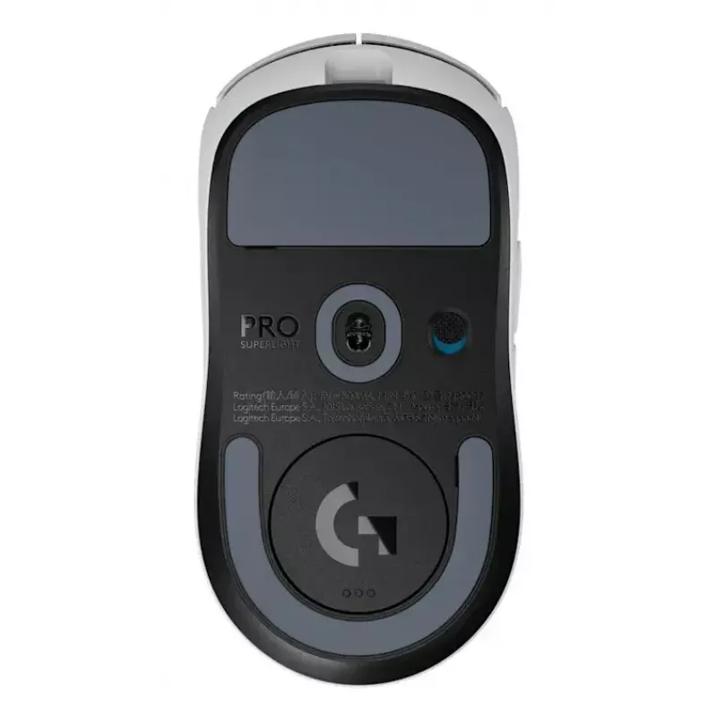 pele Logitech PRO X SUPERLIGHT 2 balta 2.4GHz