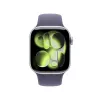 APPLE Watch Series 11 GPS + Cellular 42mm Sudraba alumīnija korpuss ar Purple Fog Sport siksniņu S/M
