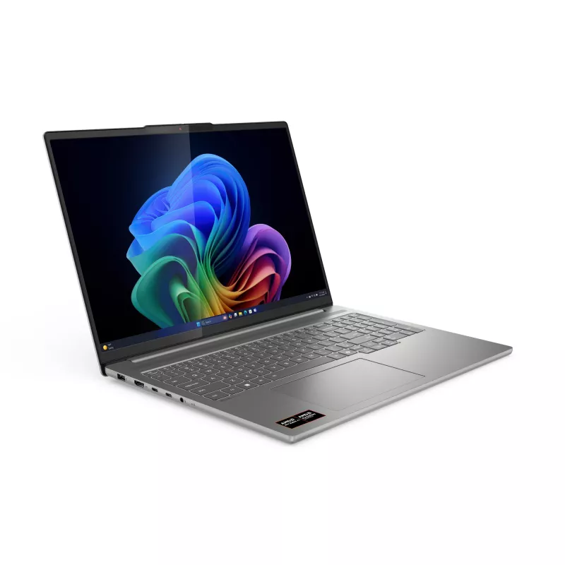 Lenovo IdeaPad Pro 5 16AKP10 Copilot+ PC AMD Ryzen™ AI 7 350 klēpjdators 40,6 cm (16 collas) 2.8K 32 GB LPDDR5x-SDRAM 1 TB SSD Wi-Fi 7 (802.11be) Windows 11 Pro German pelēka