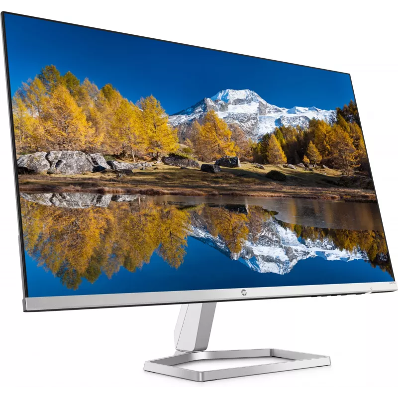 Monitors HP M27fq 27 collu Quad HD 2560x1440 IPS LCD, 300 cd/m², 75 Hz, 5 ms, Sudrabs