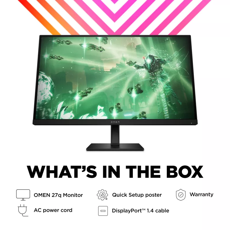 OMEN by HP 27 collu QHD 165Hz spēļu monitors - OMEN 27q