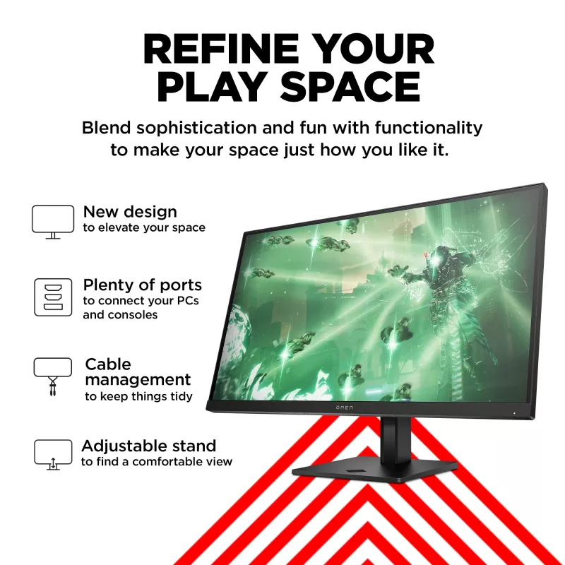 OMEN by HP 27 collu QHD 165Hz spēļu monitors - OMEN 27q