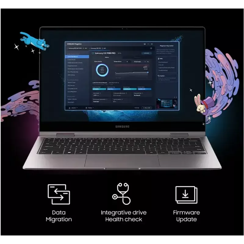 SSD disks Samsung 9100 PRO 8 TB M.2 PCI Express 5.0 NVMe V-NAND
