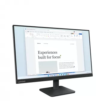 Lenovo L24-4e datora monitors 60,5 cm (23,8 collas) 1920 x 1080 pikseļi Full HD LCD Melns