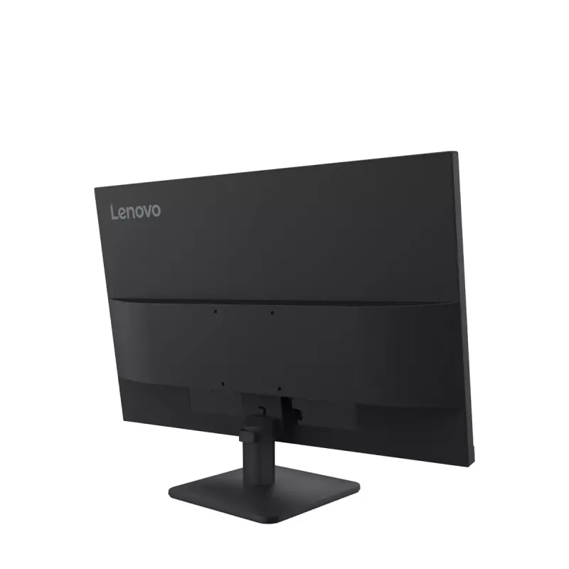 Monitors Lenovo L27-4e 27 collas Full HD IPS LCD 1920x1080, 100 Hz, 6 ms, 300 cd/m², VESA 100x100, HDMI un VGA, Raven Black