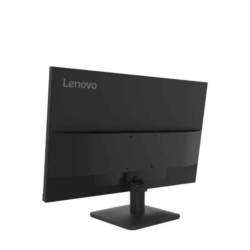 Monitors Lenovo L27-4e 27 collas Full HD IPS LCD 1920x1080, 100 Hz, 6 ms, 300 cd/m², VESA 100x100, HDMI un VGA, Raven Black