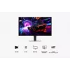 Samsung S32FG814SU datora monitors 81,3 cm (32 colli) 3840 x 2160 pikseļi 4K Ultra HD OLED Sudrabs