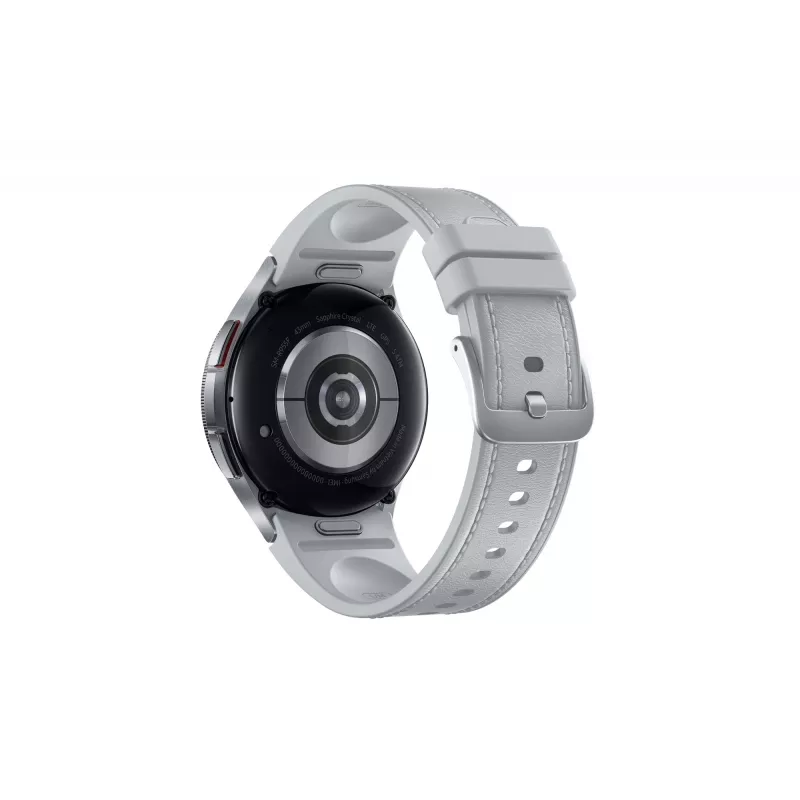 Samsung Galaxy Watch6 Classic 43 mm Digitalais skārienekrāns 4G Sudraba krāsā