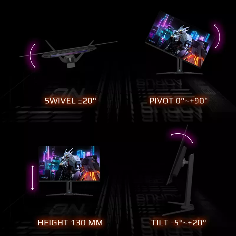 Monitors GIGABYTE AORUS FO32U 31,5 collu OLED 3840 x 2160
