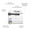 HP Color LaserJet Pro MFP M183fw, lāzerprinteris, krāsu druka, 600 x 600 DPI, A4, tiešā druka, balts