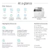 HP Color LaserJet Pro MFP M183fw, lāzerprinteris, krāsu druka, 600 x 600 DPI, A4, tiešā druka, balts