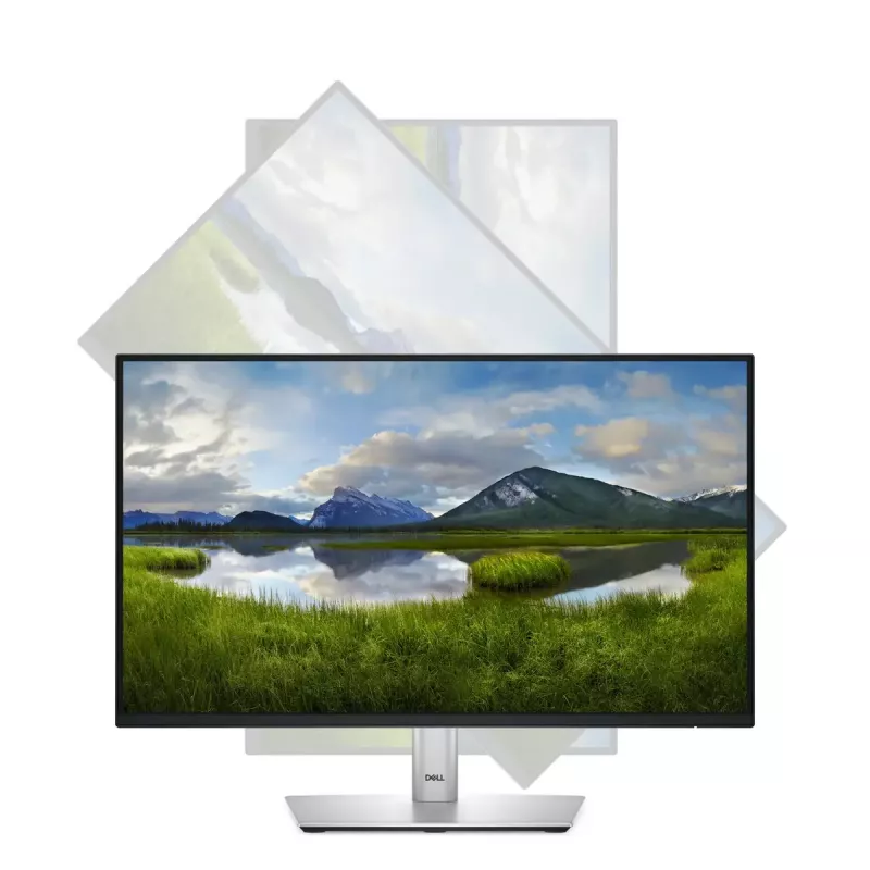 DELL P Series P2225H datora monitors 54,6 cm (21,5 collu) 1920 x 1080 pikseļi Full HD LCD Melns, Sudrabs