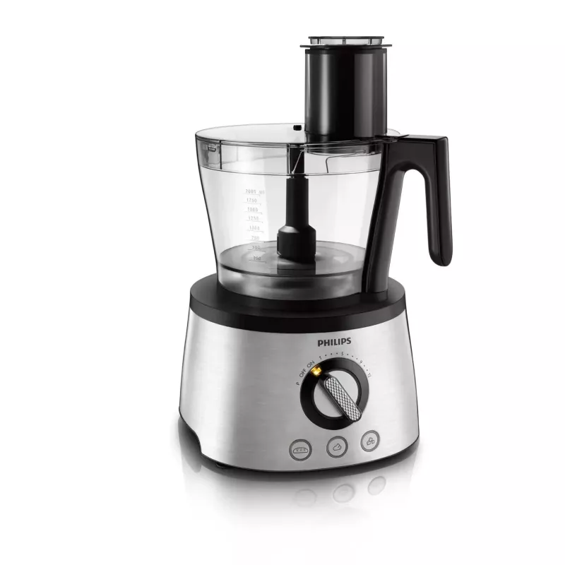 Virtuves kombains Philips HR7778/00 3,4 L bļoda, 1300 W, 32 funkcijas, 12 ātrumi, nerūsējošais tērauds