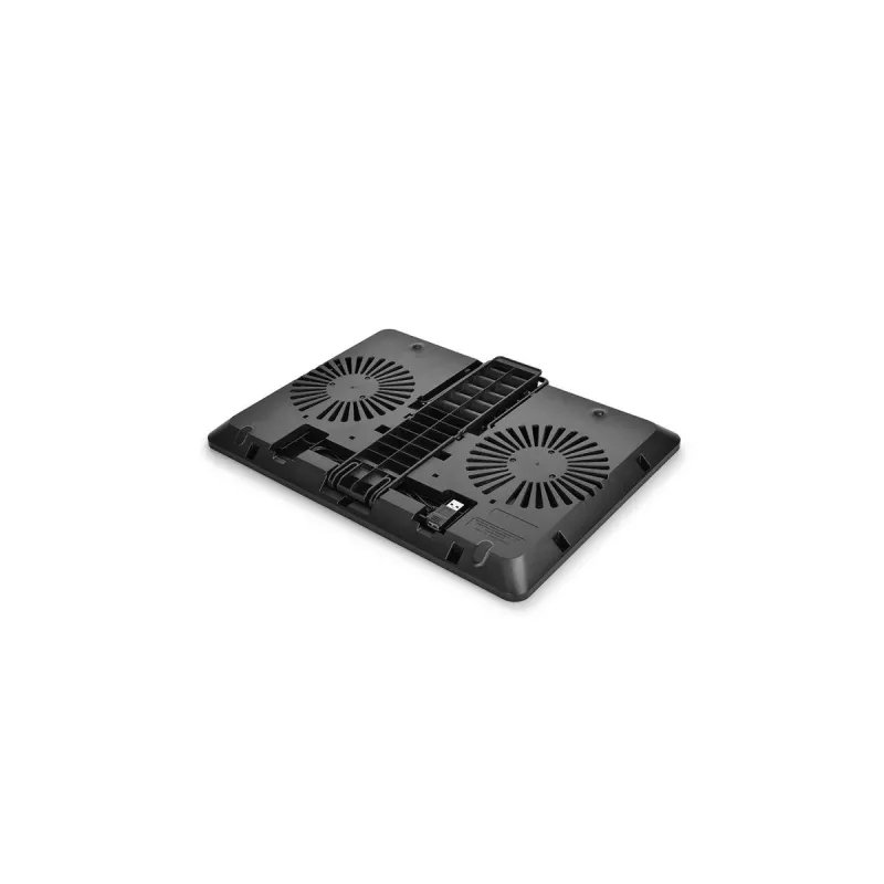 DEEPCOOL U Pal klēpjdatora dzesēšanas paliktnis 39,6 cm (15,6 inch) 1000 apgr./min - melns