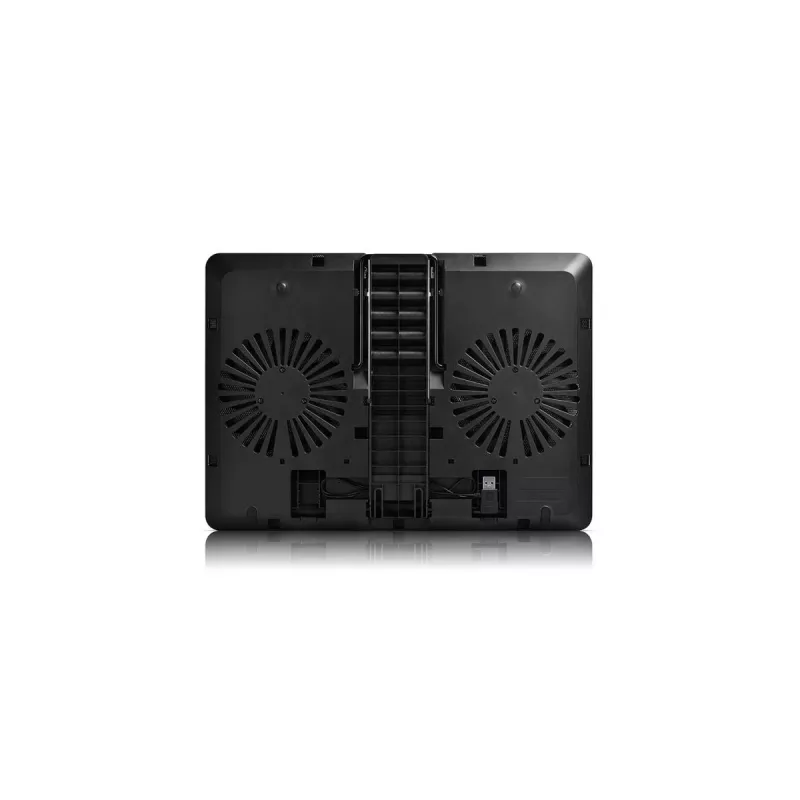 DEEPCOOL U Pal klēpjdatora dzesēšanas paliktnis 39,6 cm (15,6 inch) 1000 apgr./min - melns