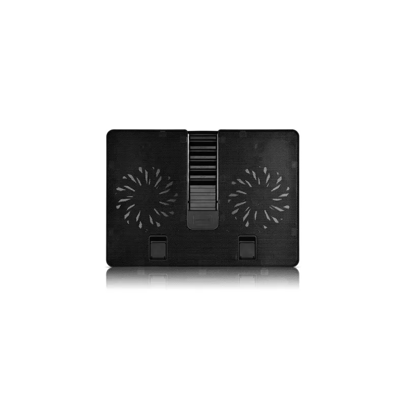 DEEPCOOL U Pal klēpjdatora dzesēšanas paliktnis 39,6 cm (15,6 inch) 1000 apgr./min - melns