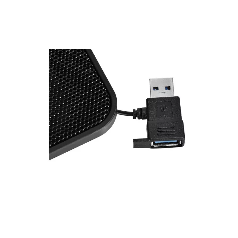DEEPCOOL U Pal klēpjdatora dzesēšanas paliktnis 39,6 cm (15,6 inch) 1000 apgr./min - melns