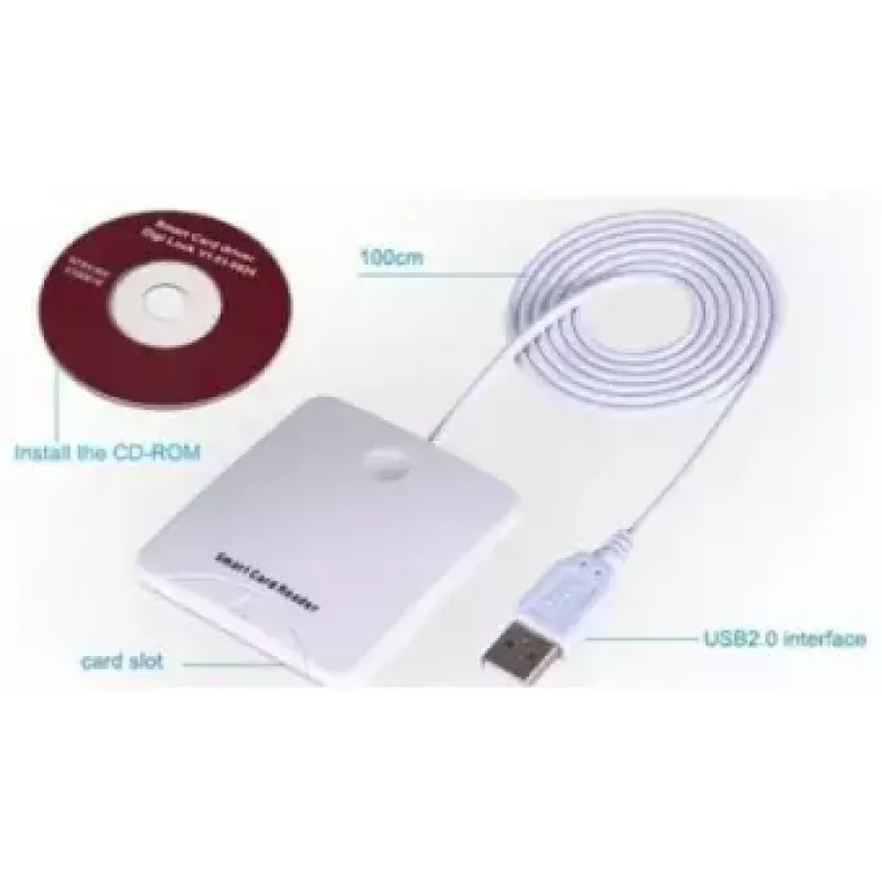 Transcend SMART CARD READER USB PC/SC N68 Balts