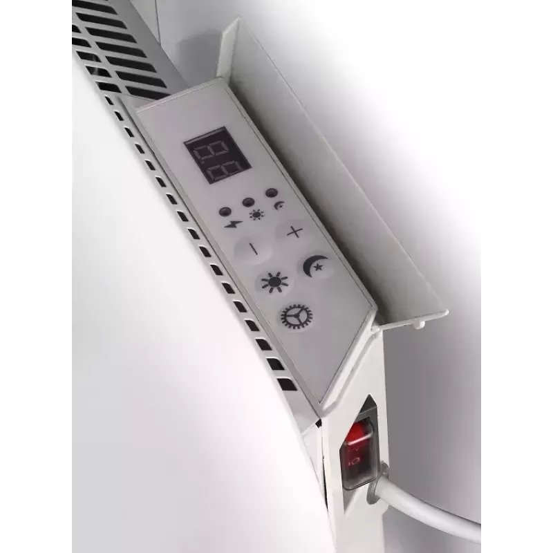 Mill alumīnija paneļu sildītājs IB1200DN, 1200 W, piemērots telpām līdz 18 m², balts