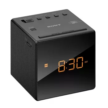 Sony ICF-C1, Pulkstenis, AM, FM, 87.5 - 108 MHz, 531 - 1602 kHz, 0.1 W, 6.6 cm