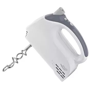 Rokas mikseris Adler AD 4201 g — 300 W, 1 kg, pelēks/balts