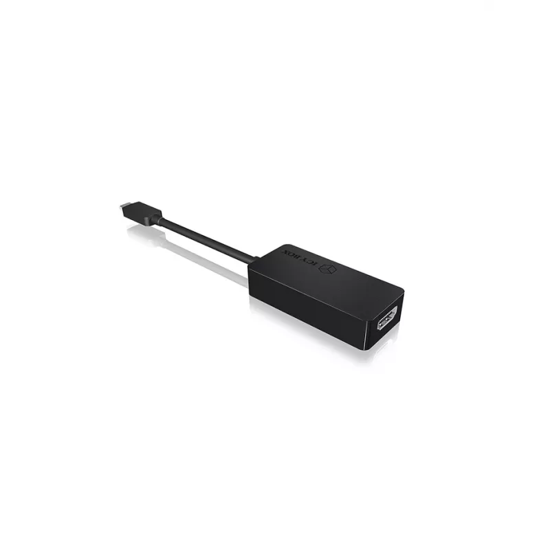 ICY BOX IB-AC534-C USB grafikas adapteris 4096 x 2160 pikseļi Melns