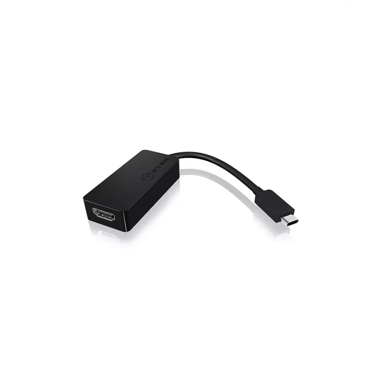 ICY BOX IB-AC534-C USB grafikas adapteris 4096 x 2160 pikseļi Melns