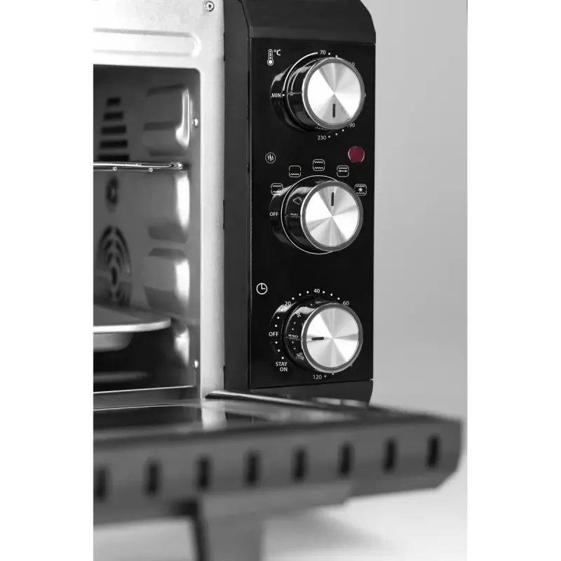 Grills Caso TO20 20 L 1650 W Melns