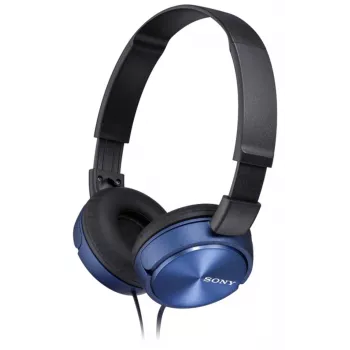 Sony MDR-ZX310, vadu, 10–24 000 Hz, mūzika, 125 g, austiņas, zila