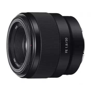 Objektīvs Sony FE 50mm F1.8 SLR melns SEL50F18F.SYX