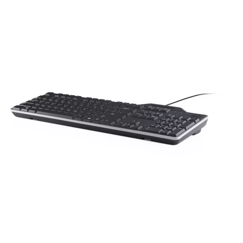 DELL Pro Smartcard tastatūra - KB813 - krievu (QWERTY), pilna izmēra (100%), vadu, USB, QWERTY, melna