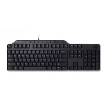 DELL KB522 tastatūra Universāla USB QWERTY krievu Melna