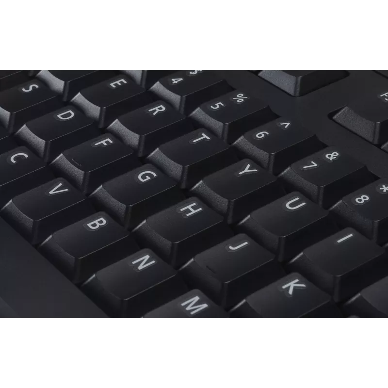 DELL KB522 tastatūra Universāla USB QWERTY krievu Melna
