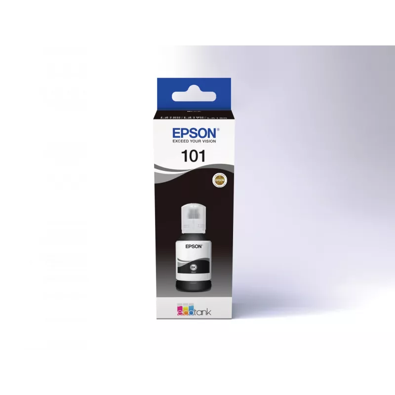 Tintes pudele Epson 101 EcoTank BK Melna