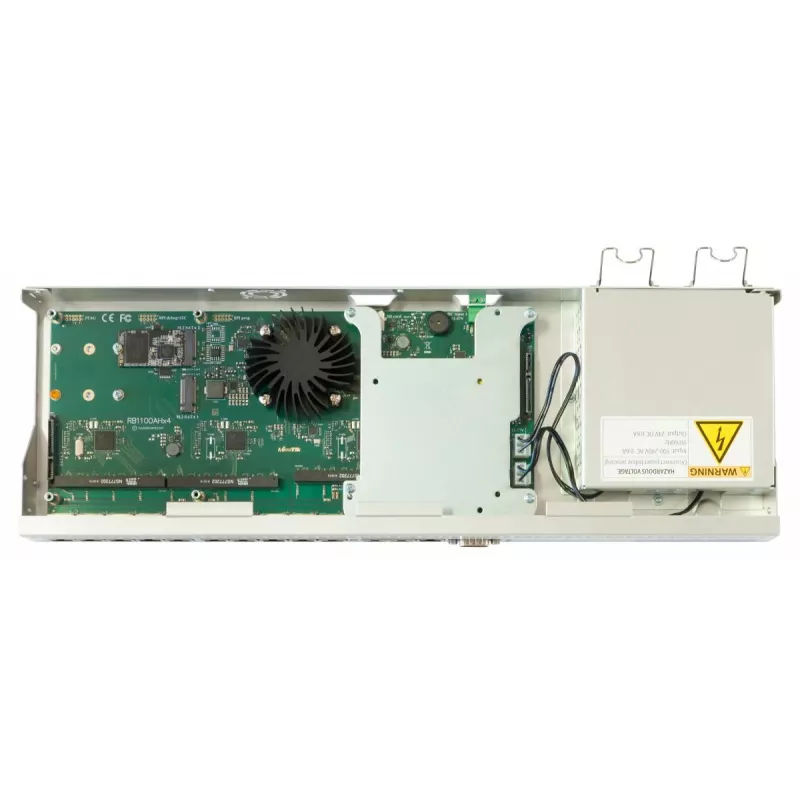 MIKROTIK Rb1100ahx4 Dude Edition ar RouterOS L6, iekštelpu korpuss