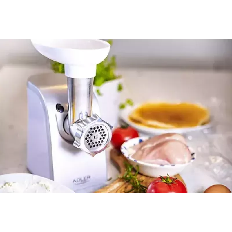 Gaļasmašīna Adler AD 4808 350 W balta
