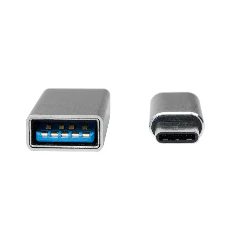 Kabeļu savienotāju adapteris LogiLink AU0040 USB 3.1 C USB 3.0 A Micro USB 2.0 Alumīnijs