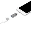 Kabeļu savienotāju adapteris LogiLink AU0040 USB 3.1 C USB 3.0 A Micro USB 2.0 Alumīnijs