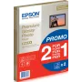 Epson Premium Glossy Photo Paper - A4 - 2x 15 loksnes