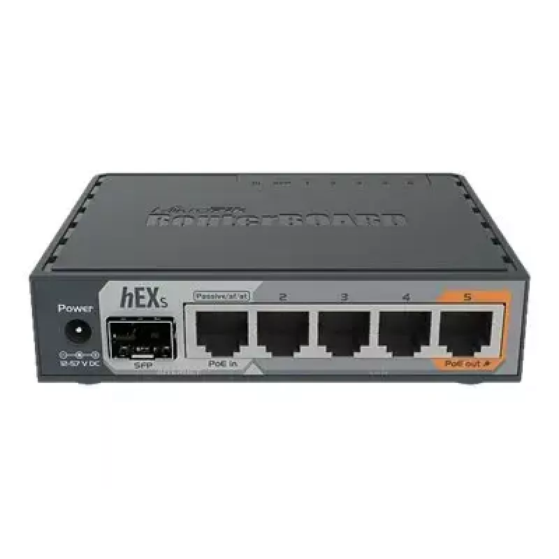 Maršrutētājs MikroTik RB760iGS 2.4GHz 802.11n